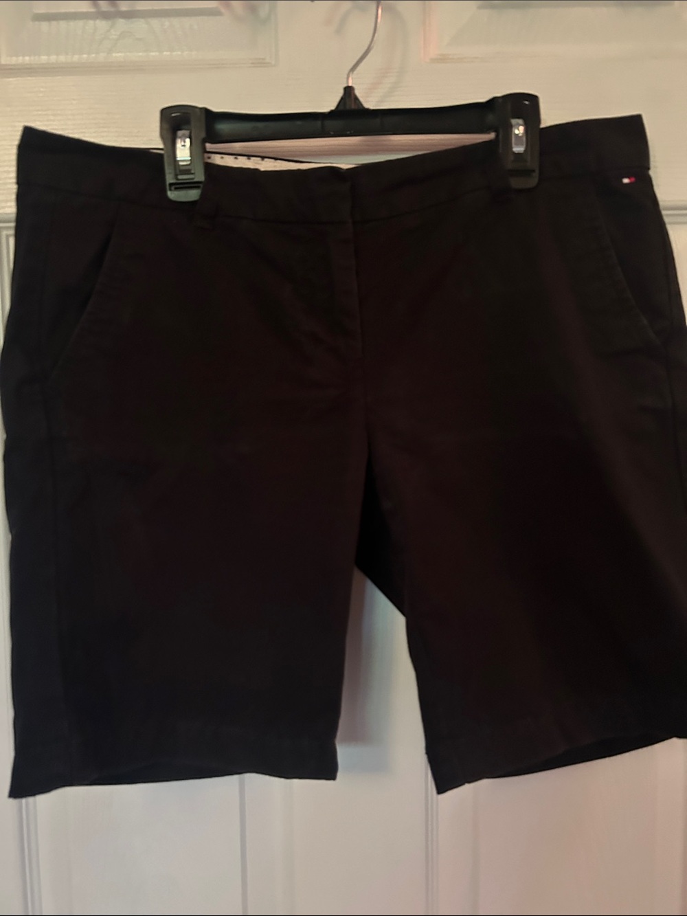 Tommy Hilfiger Black Women's Bermuda Shorts